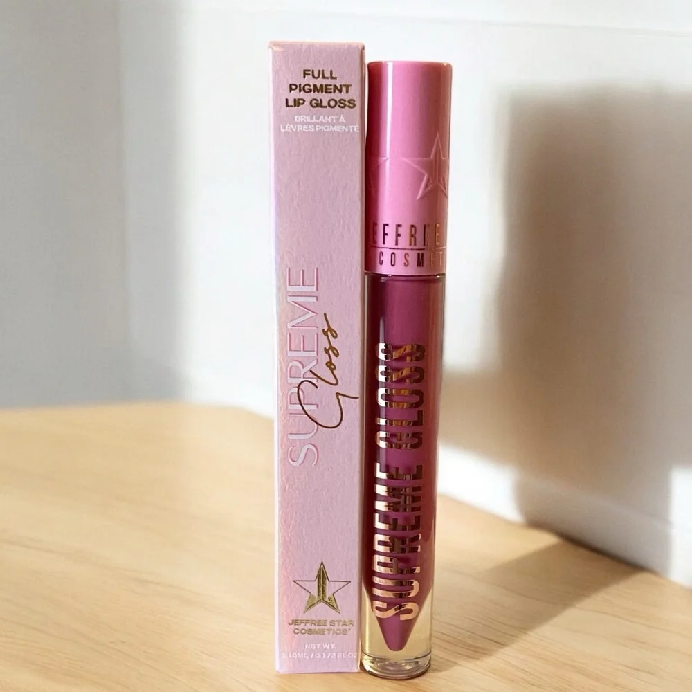 💎 Jeffree Star Supreme Gloss in Shade No Shame Full-Size New In Box